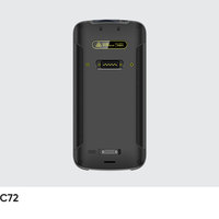 Para Chainway C72 portátil Android 11/13 UHF RFID lector móvil de mano 4 pulgadas de largo alcance 2D escáner de código de barras IP67 para almacén