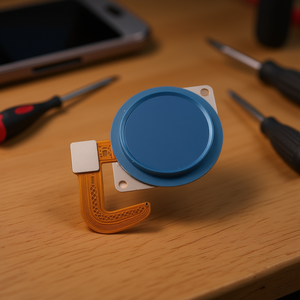 Cable flexible con lector de huellas dactilares para Lg K50S Lm X540 azul - Product Image 3