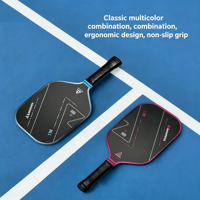 Paleta de Pickleball Estándar USAPA de Material Compuesto - Elección del Atleta, Material Ecológico, Textura Antideslizante, 245g, 40 Orificios, Nylon de 13/16MM