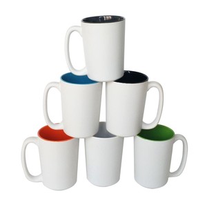 GZYSL vente en gros logo personnalisé 400ML large <span class=keywords><strong>jumbo</strong></span> fait à la main en porcelaine café thé lait voyage cadeau promotionnel tasse en céramique - Product Image 6