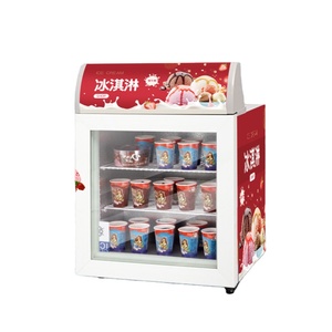 Mini Vetrina Refrigerata per Gelato Haagen-Dazs, Espositore Commerciale per Yogurt Fritto - Product Image 1