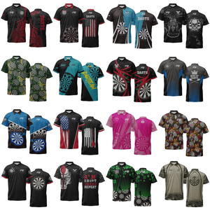 T-shirts d'e-sport de haute qualité 100% polyester, maillots à séchage rapide avec impression par sublimation de logo personnalisé, vêtements d'e-sport personnalisables - Product Image 1