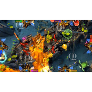 QIQU Wholesale Ocean King King Of Treasures Plus 10 Player Fish Table PCB for Gameroom <b>Amusement</b> <b>Machine</b> Revenue - Product Image 2