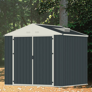 EG0806-H175-2H-W6 de rangement pour cabanon d'extérieur 8x6 <span class=keywords><strong>en</strong></span> métal - Product Image 4