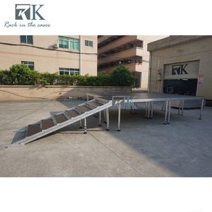 Étape en aluminium de salons commerciaux facile installent pour l'étape d'installation rapide d'événement - Product Image 1