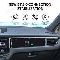 Autostereo 15 "Android 13 GPS para coche para Porsche Macan 2018-2023 unidad principal de navegación reproductor Multimedia Pantalla de entretenimiento