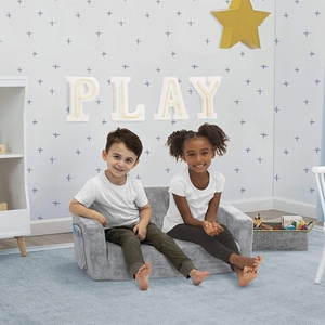 Kingworth Kidsroom 2-en-1 Canapé ouvert rabattable pour enfants <span class=keywords><strong>Fauteuil</strong></span> convertible en <span class=keywords><strong>mousse</strong></span> pliable pour enfants - Product Image 6