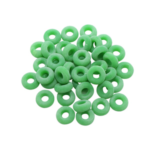 100 anillos de goma para cola de animales, círculo de castración para cerdos y ovejas, anillo de castración para cola partida - Product Image 1