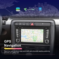 Radio para Auto Podofo 2+64G 7'' Android con CarPlay/Android Auto/GPS/WiFi/RDS/Radio por Red para Audi A4/B6/B7/RS4 para Seat Exeo