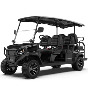 Legal Street 6 Seater 48v 72v Lithium Off Road Electric Golf Cart With Curtis Controller