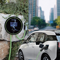 GoodLink Nouveau chargeur mural rapide pour véhicules électriques 11KW AC, prise GB GBT, IP65, 16A, 380V, certifié CQC, modèle S01 avec écran