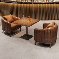 Bar à musique, bar à manger, tables et chaises en bois massif, banquette, canapé, bar lounge, style industriel, barbecue, restaurant, café, boutique, taverne, canapé