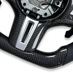 Volante de Fibra de Carbono Estilo M Performance Personalizado para <span class=keywords><strong>BMW</strong></span> G42 G20 G28 G26 G30 G38 G32 G11 G12 G70 G15 G14 G16 G80 Z3 Z4 - Product Image 3