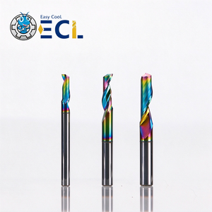 Fresa de un filo de carburo sólido Easy Cool con recubrimiento AlTiN para centros de mecanizado CNC, corte HRC60 - Product Image 3