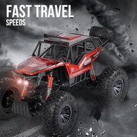 Voiture de course tout-terrain 6 roues en alliage métallique 1:8, modèle d'escalade haute vitesse 2,4 GHz pour l'extérieur, pour tout-petits