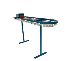 Nastro Trasportatore Elettrico da 252 Pezzi di Colore Bianco o Blu per Abiti e Indumenti per Fabbrica, <span class=keywords><strong>Lavanderia</strong></span> o Negozio - Product Image 4