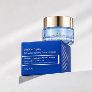 Crème Visage au Tripeptide de Cuivre 1 avec Complexe d'Huiles Végétales et de Silicone Hydratation Profonde et Maintien de l'Hydratation - Product Image 1