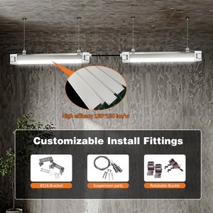 Luminaria LED Tri-Proof de 4 pies CRI90, Impermeable IP65, Tubo Lineal para Iluminación Comercial de Almacenes - Product Image 6