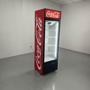 Refrigerador Vertical de Una Puerta con Puerta de Vidrio, Refrigerador Exhibidor de Bebidas para Tiendas de Conveniencia y Kegerator para Supermercados - Product Image 4