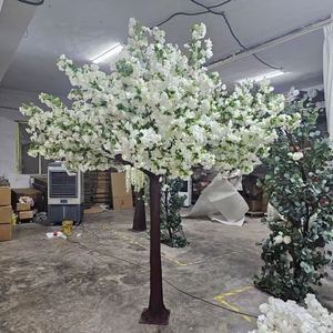 Spr Hot Bán Nhân Tạo Hoa Màu Trắng Cây <span class=keywords><strong>150Cm</strong></span> Hoa Anh Đào Cây Với Hoa Anh Đào Hoa Chi Nhánh Cho Đám Cưới Trang Trí Nội Thất - Product Image 4