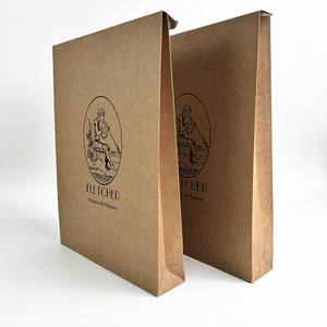 Bolsas de Correo Ecológicas de Papel Kraft Marrón con Impresión de Logotipo Personalizado - Sobres Rígidos para Ropa y Regalos - Product Image 2