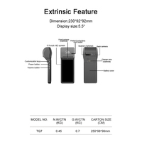 Fabricants de terminaux de point de vente Android GMS portables OEM ODM, écran tactile de 5,5 pouces, paiement NFC 4G, machine de point de vente mobile avec imprimante