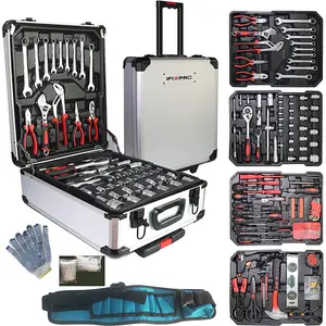 Caja de herramientas profesional Ifixpro, juego de herramientas eléctricas para equipaje doméstico, 799 Uds.