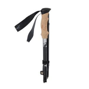 Bastones de trekking de fibra de carbono Abuda de 63-130 cm, plegables en cinco secciones, ligeros, para senderismo al aire libre. - Product Image 1