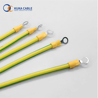 Cable de tierra verde/amarillo estañado y resistente a los rayos UV, 1x16 mm2, H07V-K