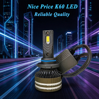 Bombilla LED para faros de coche H4 H7 de 12V, sin errores, control de conducción, ODM OEM, H8 H9 H11 H27, luz antiniebla, suministro de fábrica