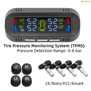 Hidden năng lượng mặt trời <span class=keywords><strong>TPMS</strong></span> không dây Tire Pressure Monitor với nội bộ cảm biến bên ngoài cho xe ô tô xe tải - Product Image 2