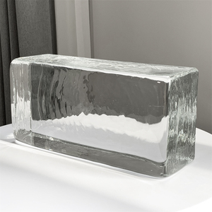 Bloques de Vidrio Sólido Pulido de Fusión en Caliente <span class=keywords><strong>JYG</strong></span> Factory Sourcing 230*110*76mm Diseño Moderno para Muro Cortina, Sala de Estar y Cocina - Product Image 2