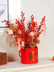 Regalo de Año Nuevo y Festival de Primavera para el Hogar: Cubo de la Suerte de Resina Epoxi, Escultura de Arte Popular, Adorno y Colgante para Mudanzas - Product Image 3