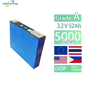 Экономичная призматическая аккумуляторная ячейка <span class=keywords><strong>LiFePO4</strong></span> высокой плотности энергии, 52 Ач, с сертификацией CE, защитой IP65, 5000 циклов, стабильная работа - Product Image 5