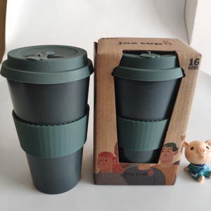 Emballage <span class=keywords><strong>personnalisé</strong></span> Coupe Éco <span class=keywords><strong>Bambou</strong></span> Garder Tasse À Café Avec Couvercle En Silicone - Product Image 6