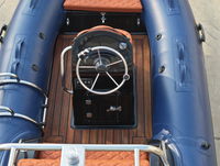Bateau pneumatique à grande vitesse RIB390C personnalisé pour 5 personnes, en PVC/HYPALON de 1,2 mm, pour la plongée, le canoë et la pêche