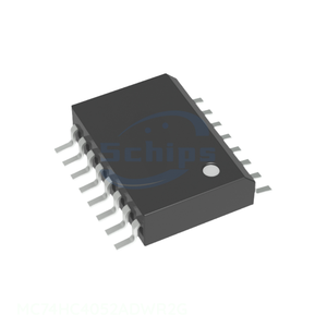 MC74HC4052ADWR2G Original One Stop Service Interface 16 SOlC (0.295", 7.50mm Width) IC SWITCH SP4T X 2 100OHM 16SOlC - Product Image 1
