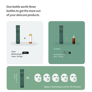 OEM ODM Nouveau Vaporisateur Facial Nano pour Soins <span class=keywords><strong>de</strong></span> la Peau à l'Oxygène, Rechargeable par Type-C, Portable, Brume Fine Hydratante pour Utilisation en Voiture - Product Image 4
