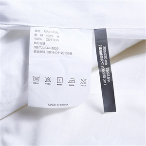 Juego de Ropa de Cama de Hotel de Lujo, 100% Algodón, 300 Hilos, Color Blanco Liso, Tamaño King, Satén, Personalizado al por Mayor - Product Image 5