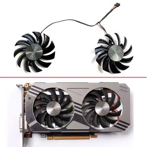 Nuevo ventilador de tarjeta gráfica de 75MM 4PIN PLD08010S12HH para tarjeta gráfica Sotai <span class=keywords><strong>GeForce</strong></span> <span class=keywords><strong>GTX</strong></span> <span class=keywords><strong>960</strong></span> <span class=keywords><strong>2GB</strong></span> ZT-90306-10M/J/K - Product Image 1