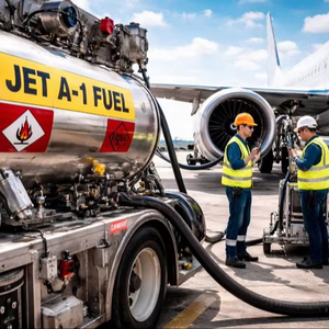 Kérosène d'aviation, carburant pour avions Jet A-1 JP54, pour moteurs de turbines d'avions, haute pureté, qualité supérieure, AOT Illinois - Product Image 1