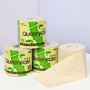 Papier toilette en bambou de nouvelle fabrication gaufré à trois couches en gros, rouleaux de papier toilette doux de haute qualité - Product Image 6