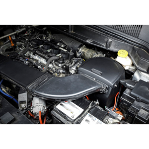 Tuyau d'admission d'air froid en carbone véritable de construction durable pour le système de modification d'admission d'air WEY <span class=keywords><strong>VV5</strong></span> 2.0T 2017 + - Product Image 2
