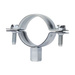 Factory Best Selling Heavy Duty Pipe <b>Clamps</b> Two Side Screw Reinforced Band Carbon Steel EPDM Rubber Metric/Inch Nut - Product Image 5