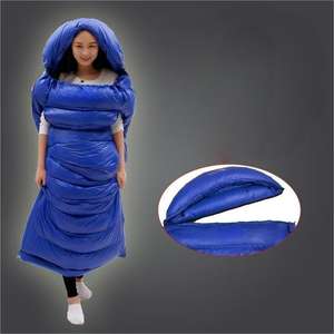 Outdoor Adult ultra Light Down <strong>Sleeping</strong> <strong>Bag</strong>, Winter Indoor Thick and Warm Nap Time, Duck Down <strong>Sleeping</strong> <strong>Bag</strong> Can Reach Out - Product Image 3