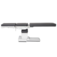 Table d'opération entièrement en fibre de carbone pour la chirurgie de la colonne vertébrale et les interventions vasculaires, 1200 mm, radiolucide à 360 degrés