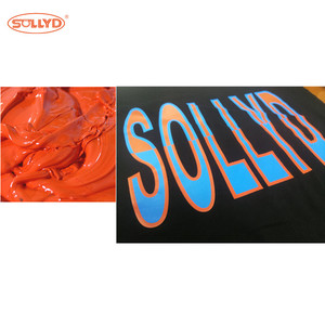 Sollyd Dầu Dựa Vàng Lá Dập Nóng Plastisol Mực Cho Màn Hình In Ấn Dệt Mực Nhà Sản Xuất Tại Trung Quốc - Product Image 6