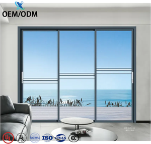 Ventana Corredera de Vidrio Templado Doble de Aluminio para Interiores y Exteriores, Insonorizada, para Casa, Hotel, Oficina, Balcón, Resistente a Huracanes, para Salón y Comedor, OEM/ODM - Product Image 1