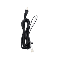 Cable de Alimentación PSE Japón, Cable de Extensión de 2 Pines, JIS C 8303, Aprobado por PSE, H05VV-F, Cable de Repuesto para Monitor de Computadora y TV
