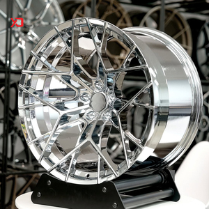 Velg <span class=keywords><strong>Chrome</strong></span> Polish Forged Custom 19 20 21 22 Inch 5x112 5x114.3 5x120 Deep Concave Alloy <span class=keywords><strong>Rims</strong></span> untuk F80 F82 M3 M4 GR86 BRZ MK8 - Product Image 1